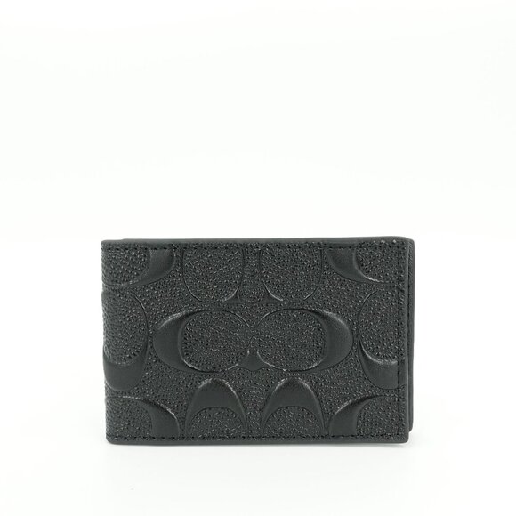 Coach Boxed 3 In 1 Wallet Gift Set Black OS - Picture 4 of 14